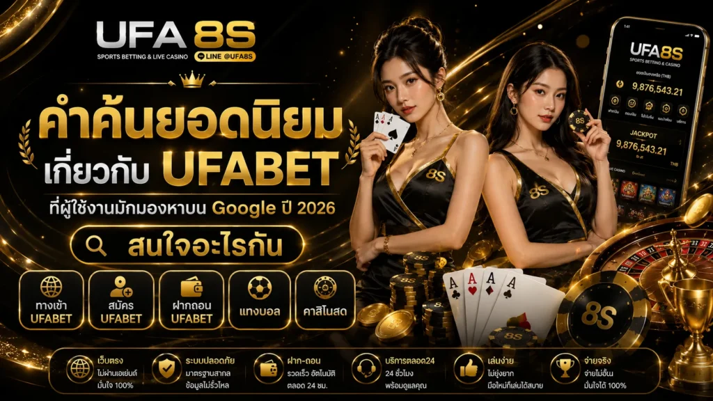 สถิติการค้นหา UFABET บน Google