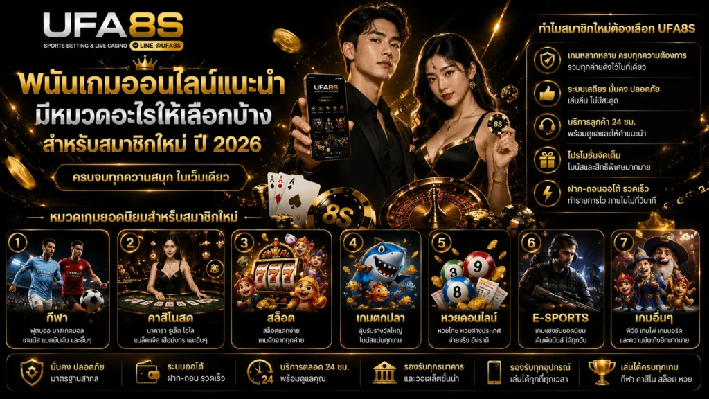 เกมแนะนำ UFABET